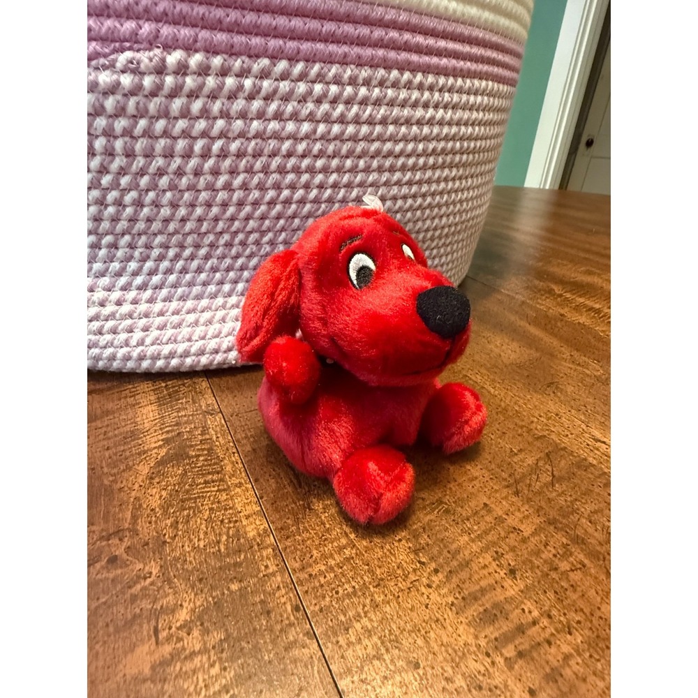 Clifford The Big Red Dog Palm Pals 5" Plush Aurora 44004 Red Dog With Tags